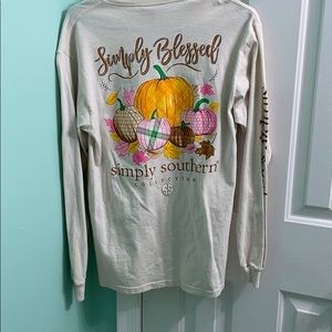 long sleeve simply southern tee